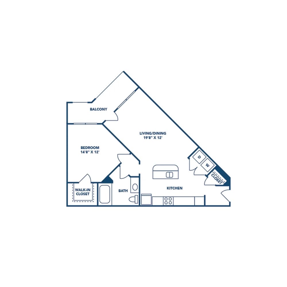 Lexington apartments for rent - image - 1 Bedroom | 1 Bath | 759 SF