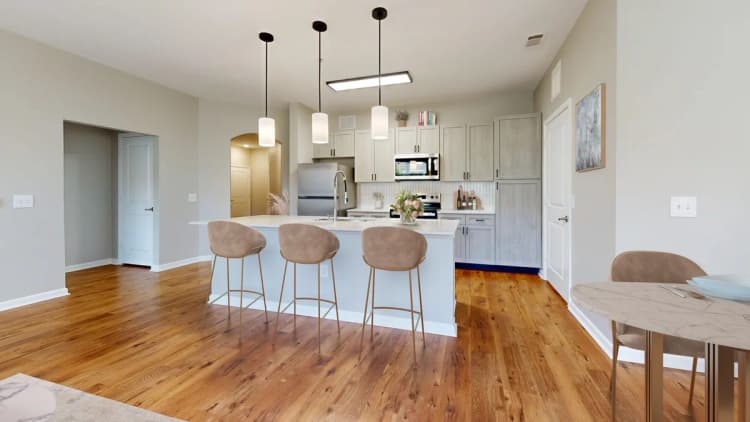 Lexington apartments for rent - image - Newly Renovated Kitchen with Island