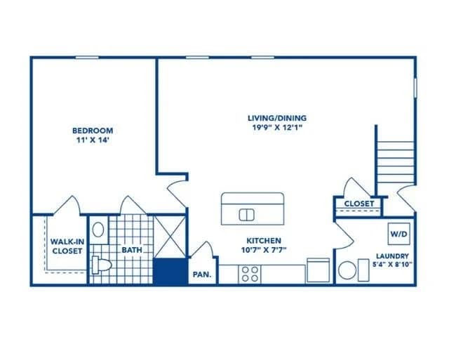 Lexington apartments for rent - image - 1 Bedroom | 1 Bath | 812 SF