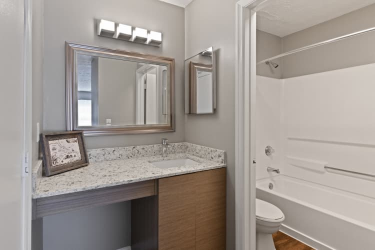 Lexington apartments for rent - image - Patchen Oaks Apartments - Large Bathrooms with Additional Vanities