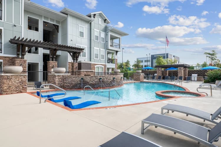 Lexington apartments for rent - image - Sparkling Pool Area and Sundeck