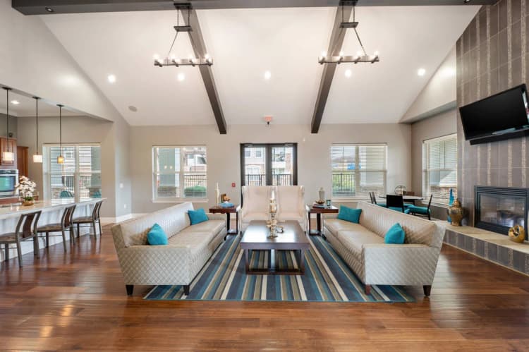 Lexington apartments for rent - image - Charming Clubhouse Seating