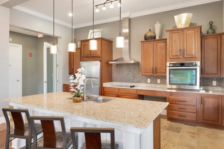 Lexington apartments for rent - image - Clubhouse Kitchen