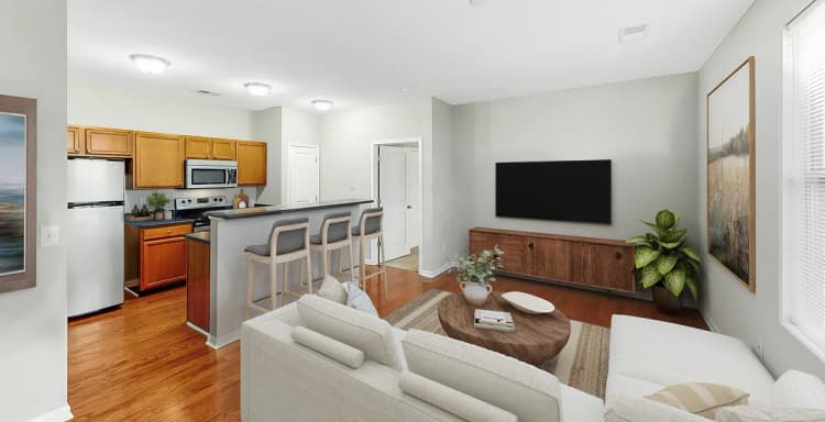 Lexington apartments for rent - image - Open Floor Plan Living Area