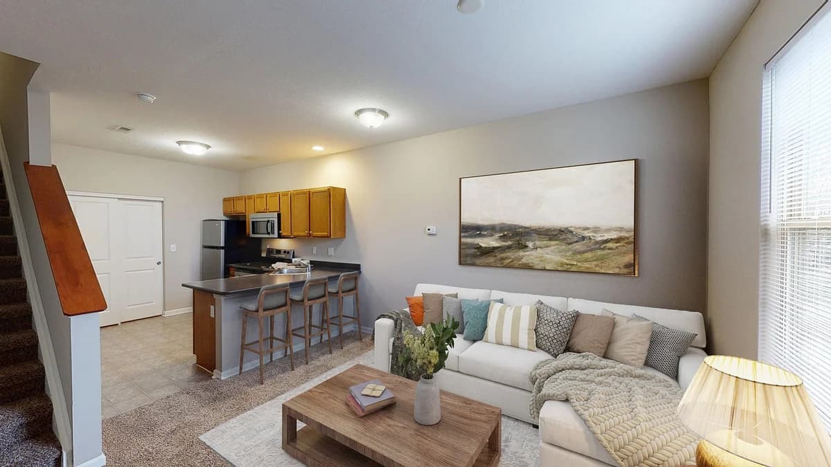Lexington apartments for rent - image - Open Floor Plan Living Area